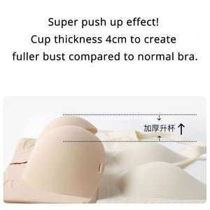 Anti Slip Strapless Push Up Bra